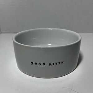 Harmony Stoneware Good Kitty Bowl/Dish